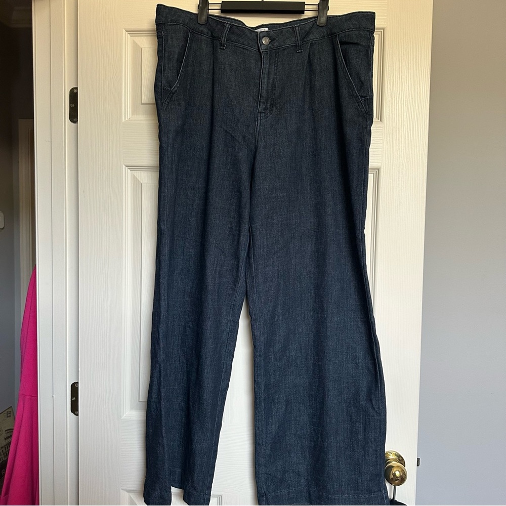 TIME AND TRU Wide Leg Dark Denim Trousers — FINAL SALE ENDS THIS WEEKEND